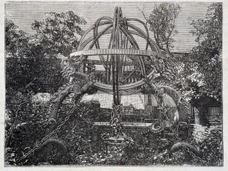 Bronzeinstrumente des Pekinger Observatoriums - in „Die Weltreise“