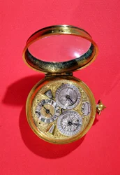 Kalenderuhr, ca. 1690