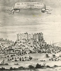 Schloss und Stadt Chinon