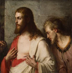 Christus und St. Thomas (Fragment)