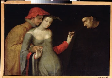 Eine Szene aus der Commedia dell
