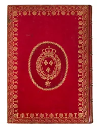 Umschlag von Livre II des Lettres Epistolarum, aus 