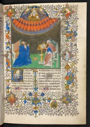 David und der Herr, Brevier von Johann dem Furchtlosen, Add. 35311, f.8r