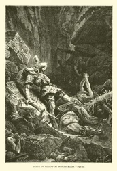Tod von Roland in Roncesvalles