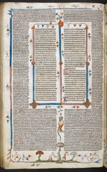 Dekretalen von Gregor IX. mit Glossen von Bernard von Parma (die 