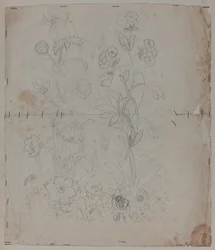 Entwurfszeichnung, spätes 18. Jahrhundert