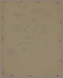 Entwurfszeichnung, spätes 18. Jahrhundert