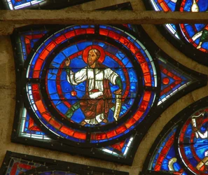 Detail des Ostrosenfensters: St. Paul