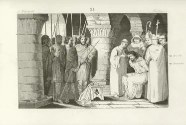 Entthronung von Childerich III., König der Franken, 752