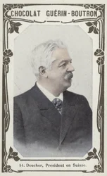 Deucher, Präsident der Schweiz