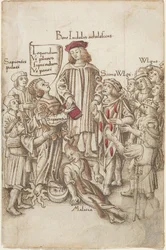 Gehe nicht außerhalb der öffentlichen Straße [fol. 35 recto], c.1512-1515