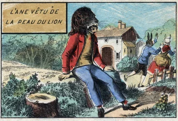 Der Esel im Löwenfell. Fabeln von Jean de La Fontaine