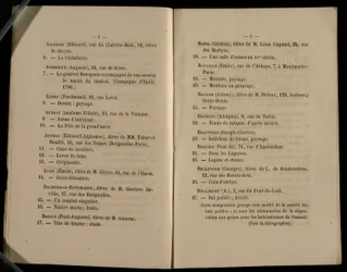 Doppelseite aus dem Salon des Refuses, 1863