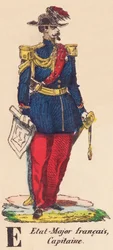 E: Französischer Stab, Kapitän
