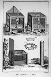Enzyklopädie oder Wörterbuch der Wissenschaften, Künste und Berufe von Denis Diderot (1713-1784) und Jean d