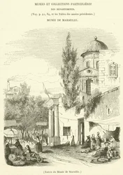 Eingang des Museums von Marseille