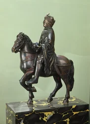 Reiterstatue von Karl dem Großen (742-814)
