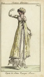 Modische Frau tanzt auf einem Ball