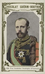 Verstorbener Erzherzog Rudolf von Österreich