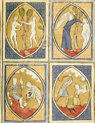 Die Geschichte von Adam und Eva, aus Image du Monde