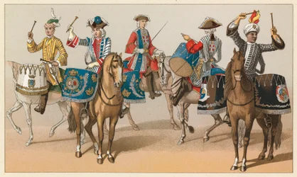 Kostüm Frankreich XVIII. Jahrhundert