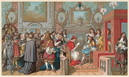 Kostüm Frankreichs im 17. Jahrhundert