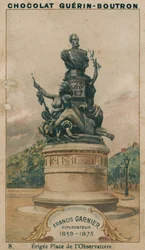 Francis Garnier, Entdecker, 1839-1873, errichtet am Place de l