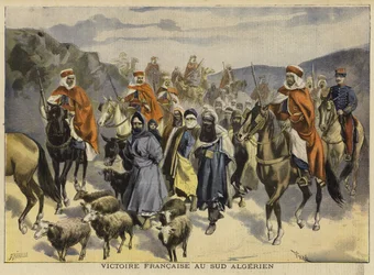 Französischer Sieg in Süd-Algerien, 1897