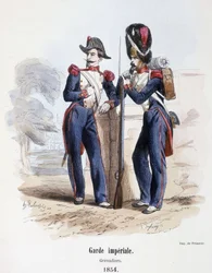 Kaiserliche Garde: Grenadiere (1854) - in „Histoire de l