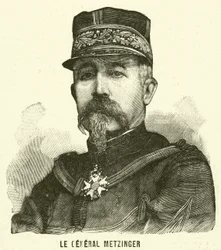 General Leon Frederic Hubert Metzinger, französischer Soldat
