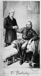Giuseppe Garibaldi (1807-82) mit Doktor Partridge, ca. 1862