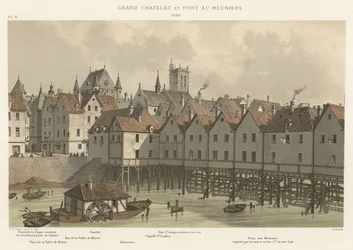 Grand Chatelet und Pont au Meuniers, 1580