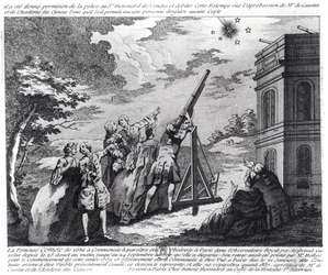 Halleyscher Komet, beobachtet 1759 von Cassini III (1714-84)