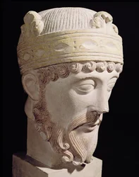 Kopf von Lothar I.