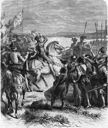Henri IV in Ivry, 14. März.