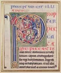 Historiierte Initiale 