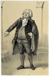 Honoré Gabriel (Honoré-Gabriel) Riqueti, Graf von Mirabeau (1749-1791) - in „Galerie historique de la Révolution française“ von Albert Maurin