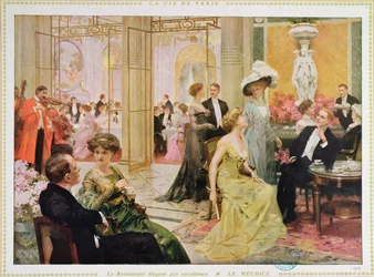 Hotel Meurice, 1909