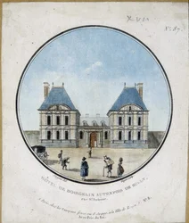 Hotel de Boisgelin, ehemals von Sully - Gravur