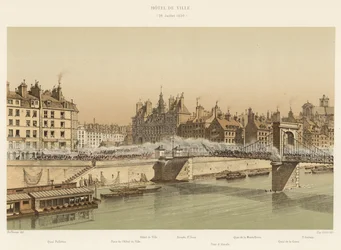 Hotel de Ville, 28. Juli 1830