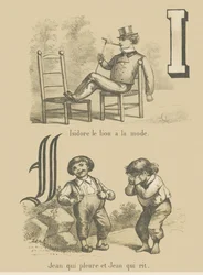 I J: Isidor der trendige Löwe / Johannes weint und Johannes lacht