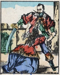 Illustration für „Blaubart“