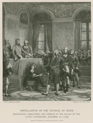 Installation des Staatsrates