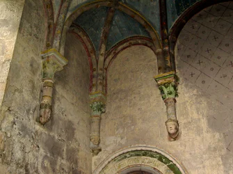 Innenraum der Kirche St. Hilaire-le-Grand, Poitiers