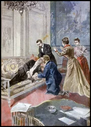 Verleihung der Ehrenlegion an Präsident Emile Francois Loubet