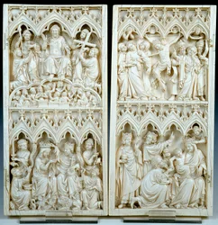 Elfenbein-Diptychon