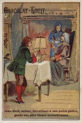 Jean Bart, französischer Marinekommandant und Freibeuter des 17. Jahrhunderts, als Kind