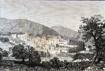 Jerusalem in den 1860er Jahren (Stich)