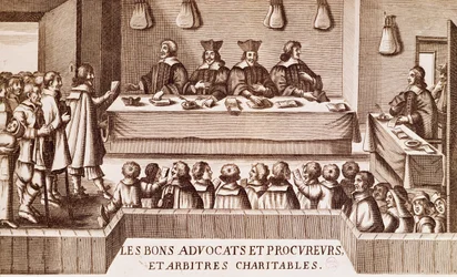 Gerechtigkeit während der Herrschaft von Heinrich IV.