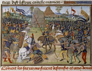 Karl Martell: Schlacht von Poitiers, 732